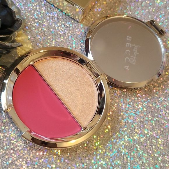 💙🧚‍♀️Becca x Jaclyn Hill DISCONTINUED Champagne Splits Blush NWT - Picture 8 of 8